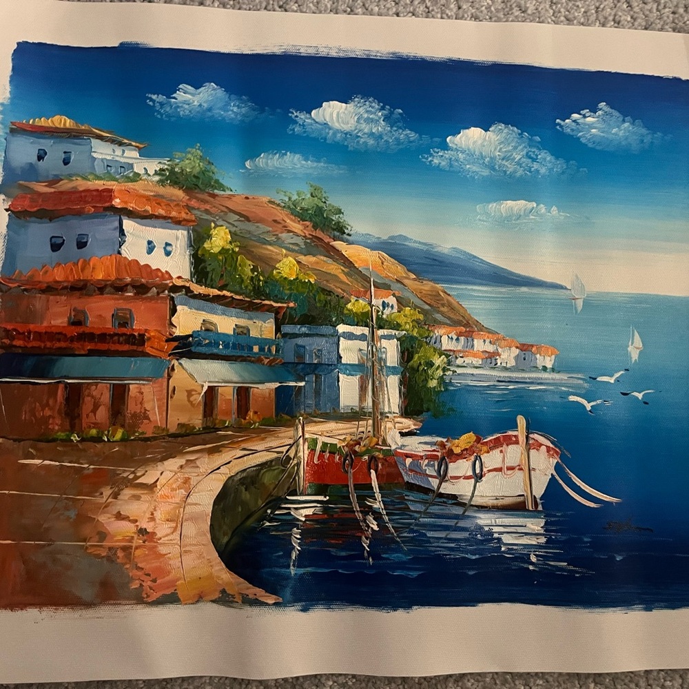 Hand painted from kids in Crete,Greece.